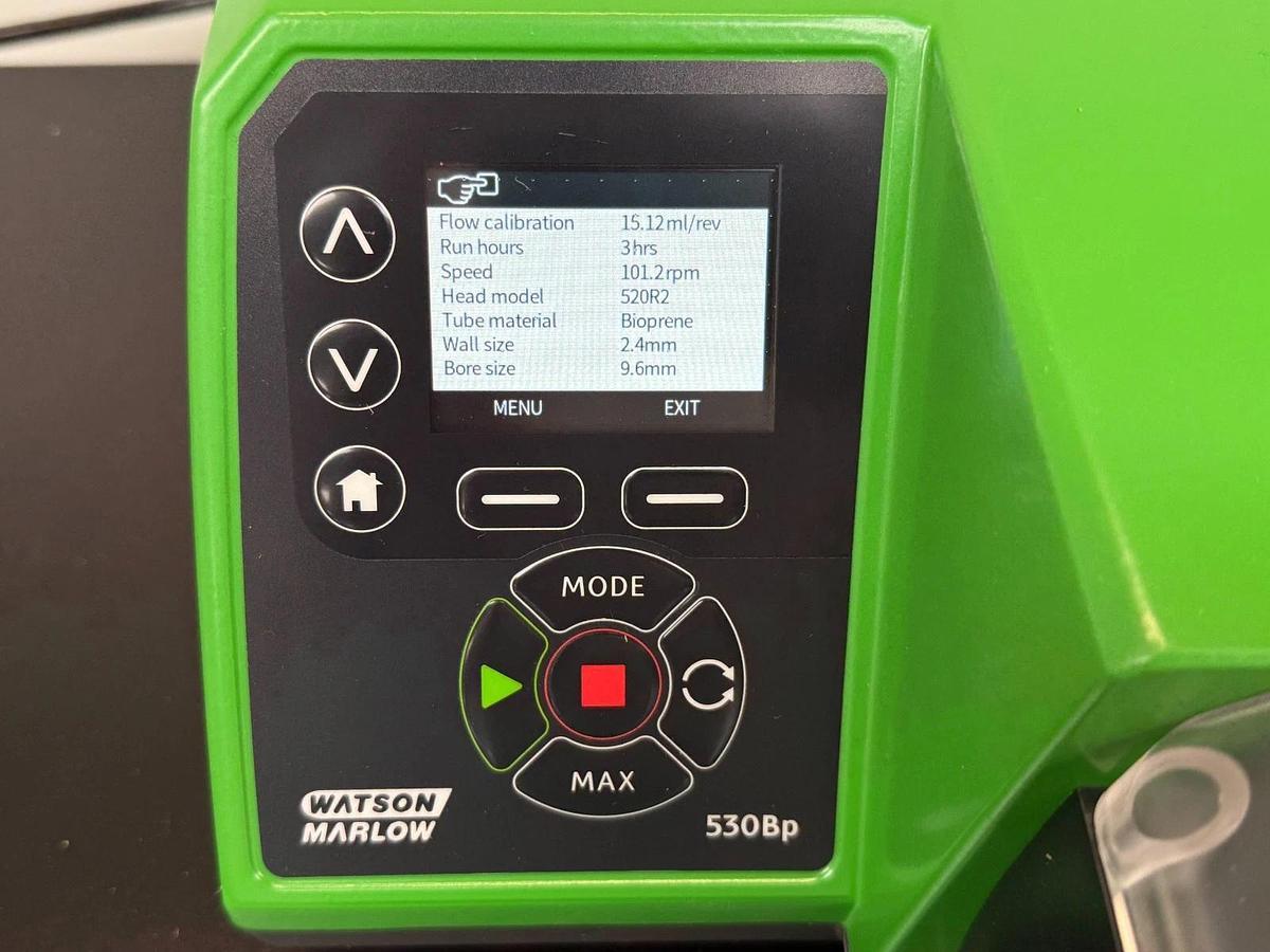 Used Watson Marlow 530Bp Peristaltic Pump w/ N Module  IP66 | 3Hrs Runtime