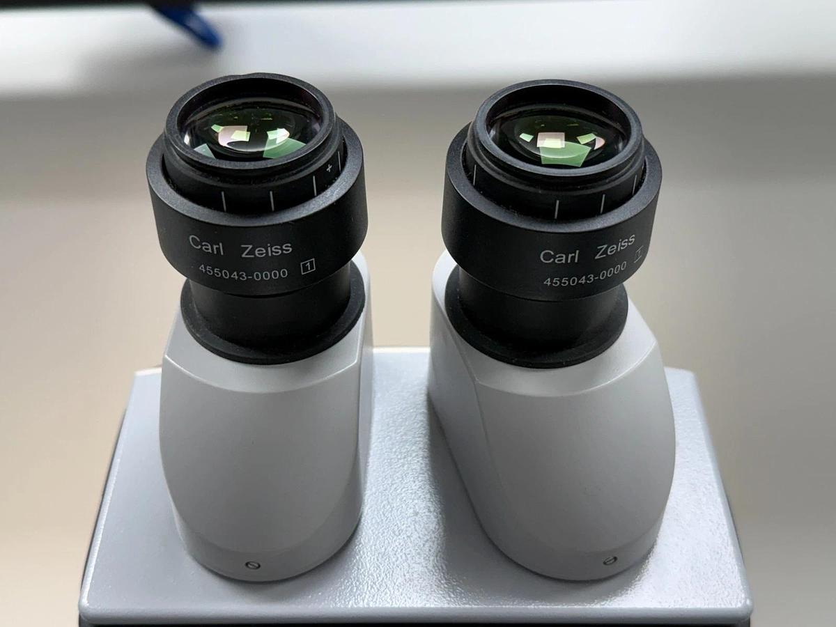 Used Zeiss SteREO Discovery.V8 Zoom Microscope Plan S 1.0x | Transmitted Light Base