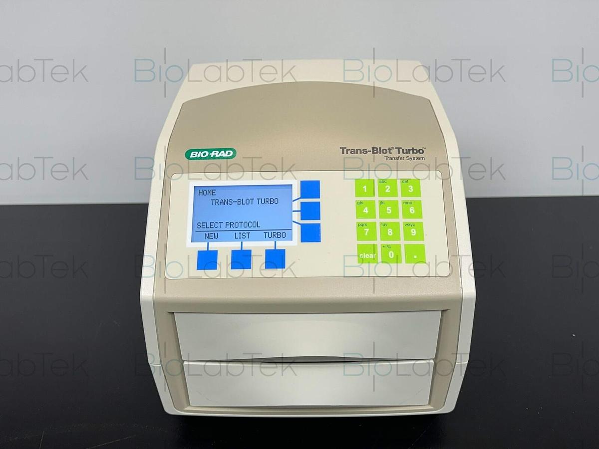 Used Bio-Rad Trans-Blot Turbo Transfer System 690BR with cassettes 2016