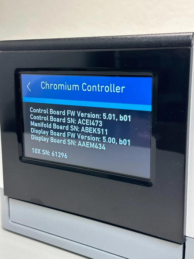 Used 10X Genomics Chromium Controller GCG-SR-1 year 2021