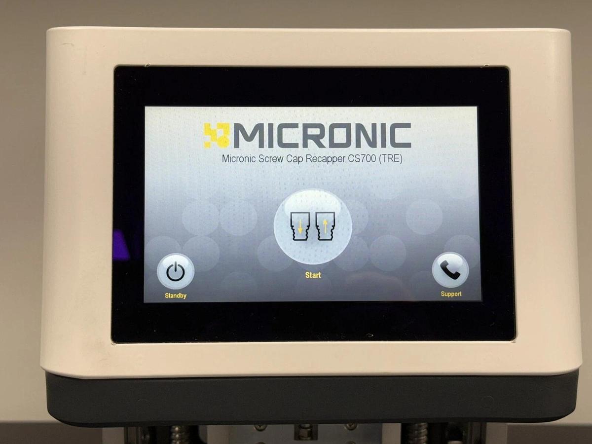 Used Micronic TRE External 96-well Screw Cap Capper Recapper CS700