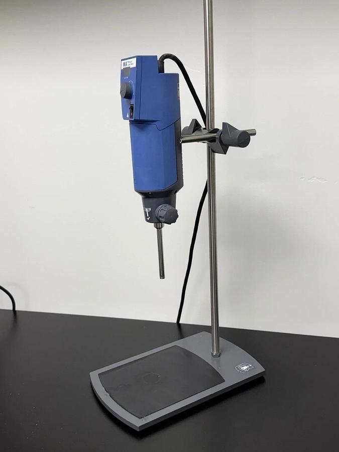 Used IKA T 18 Digital ULTRA-TURRAX Homogenizer Disperser With 1-100ml Tool & Stand