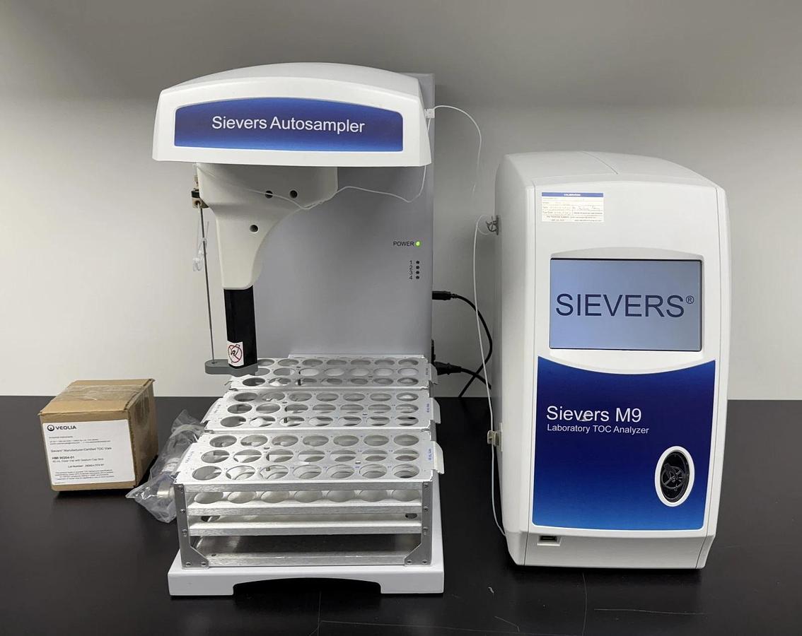 Used Veolia Suez GE Sievers M9 Lab TOC Analyzer with autosampler
