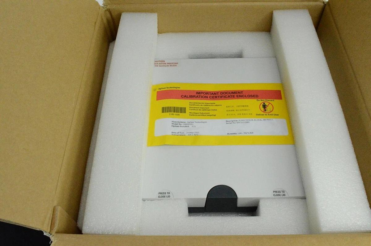 Used NEW Agilent G8820A 384-well block module for SureCycler 8800 PCR thermal cycler