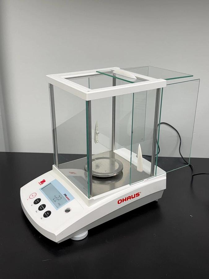 Used OHAUS PR124/E Analytical Balance | 120g Capacity, 0.1mg Readability