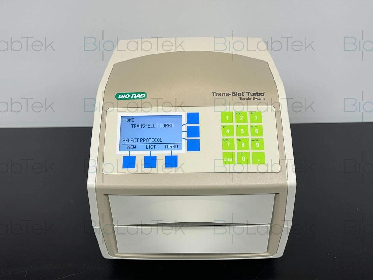 Used Bio-Rad Trans-Blot Turbo Transfer System 690BR with cassettes 2016