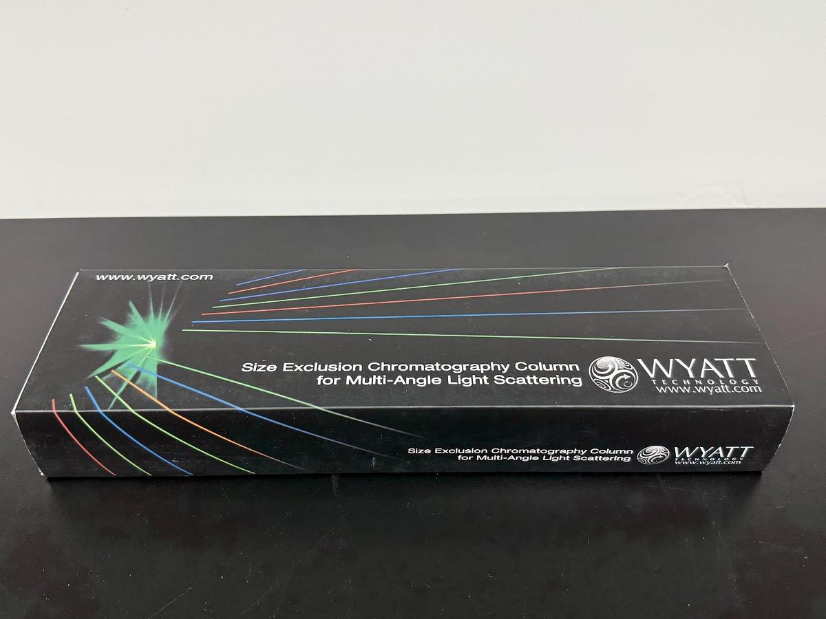 Used Wyatt Technology Waters HPLC SEC MALS column WTC-015N5