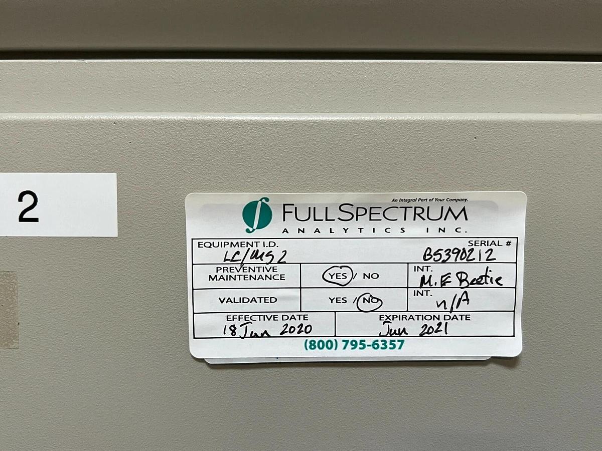 Used Applied Biosystems Sciex API 2000 LC/MS/MS Mass Spectrometer yr.2002 w/Warranty