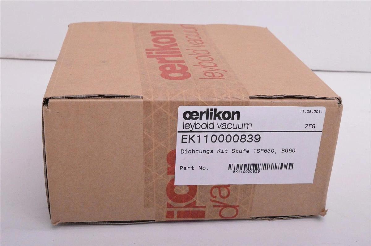 Used Leybold Oerlikon SP630 BG60 seal kit kit EK110000839