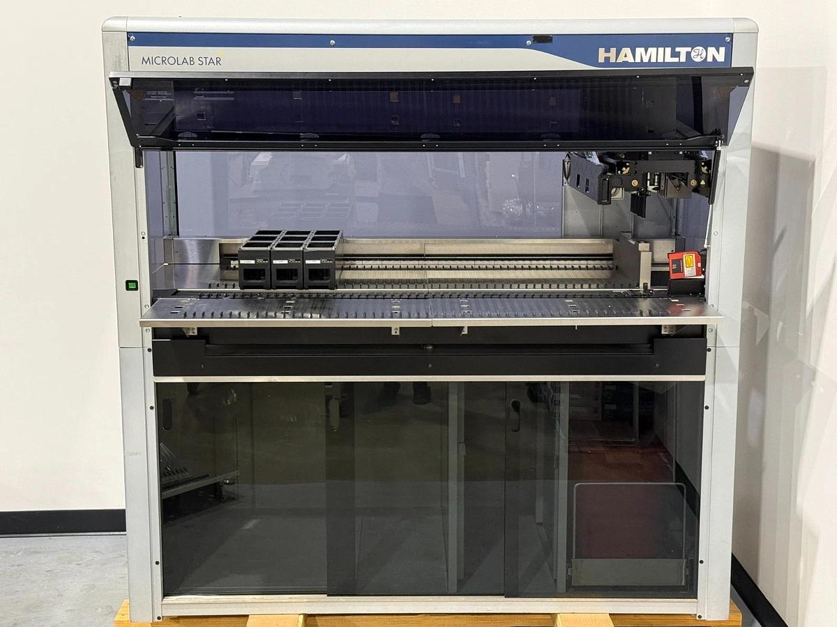Used Hamilton Microlab STAR SPAN-12 Channel Automated Liquid Handler | Autoloader