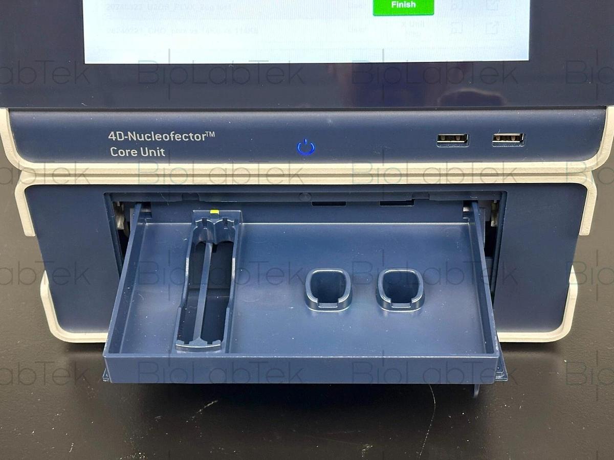 Used Lonza 4D Nucleofector Nucleofection Transfection System Core & X Unit combo