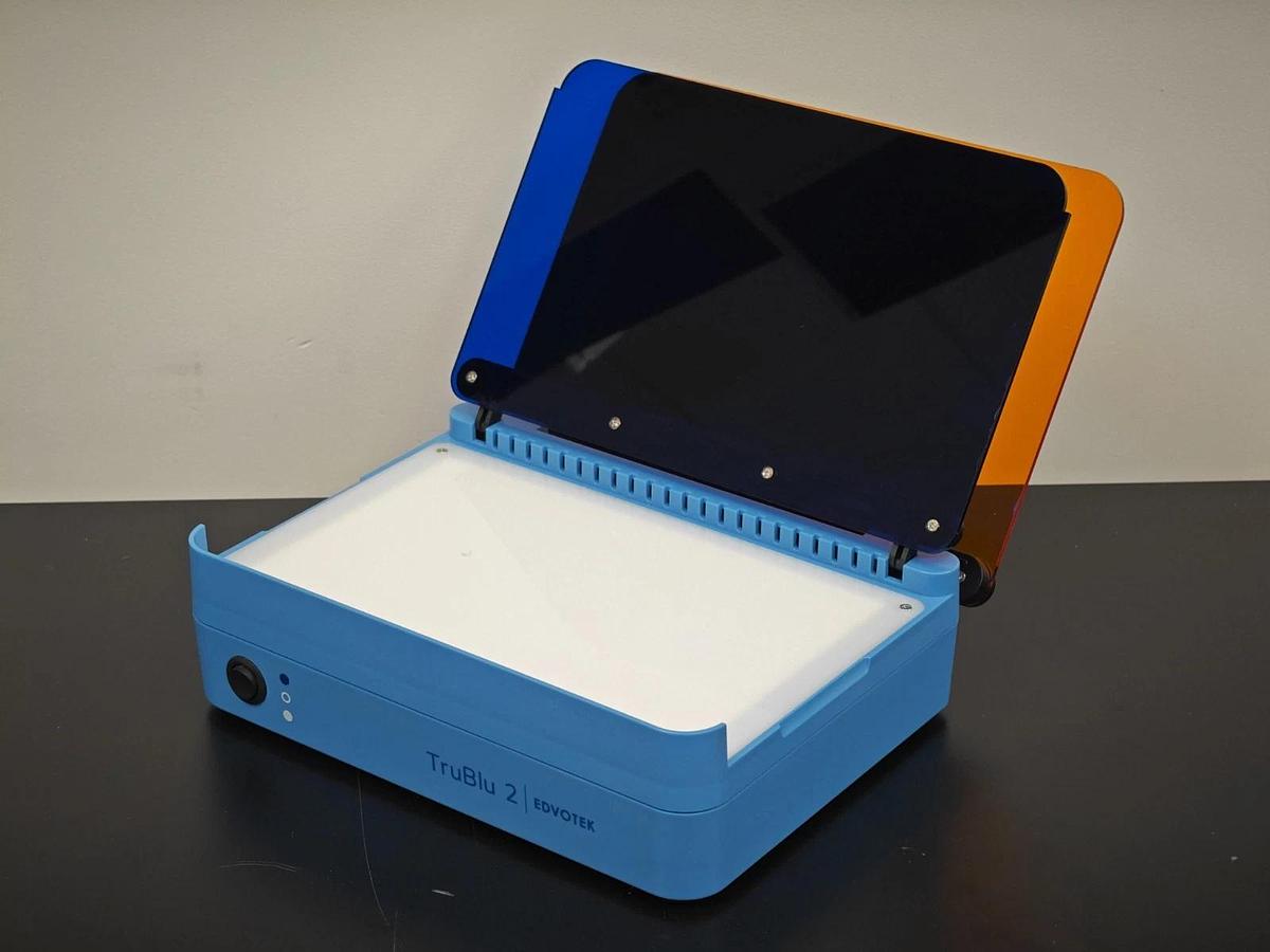 Edvotek TruBlu 2 Transilluminator | High Density LED Dual Blue/White Light Modes