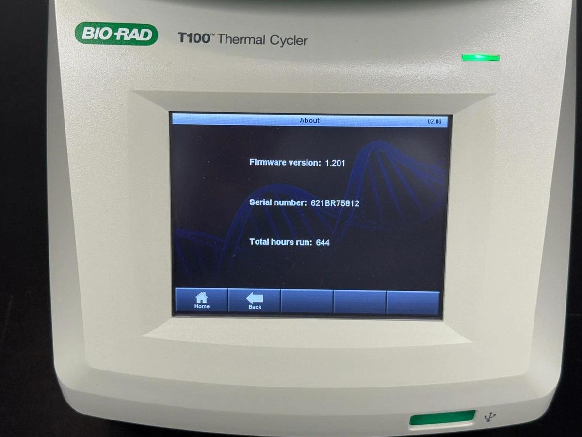 Used Bio-Rad T100 Thermal Cycler | Benchtop 96-Well Gradient PCR system 2022