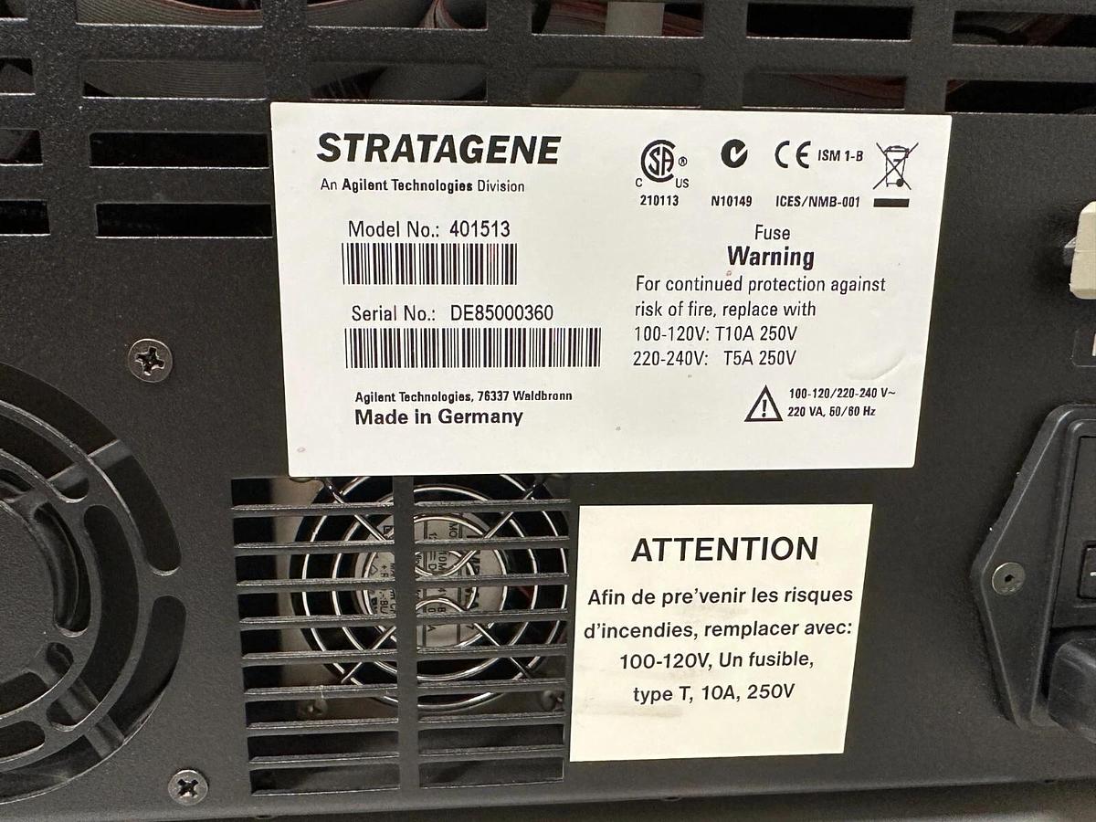 Used Agilent Stratagene Mx3005p multiplex quantitative real-time PCR system