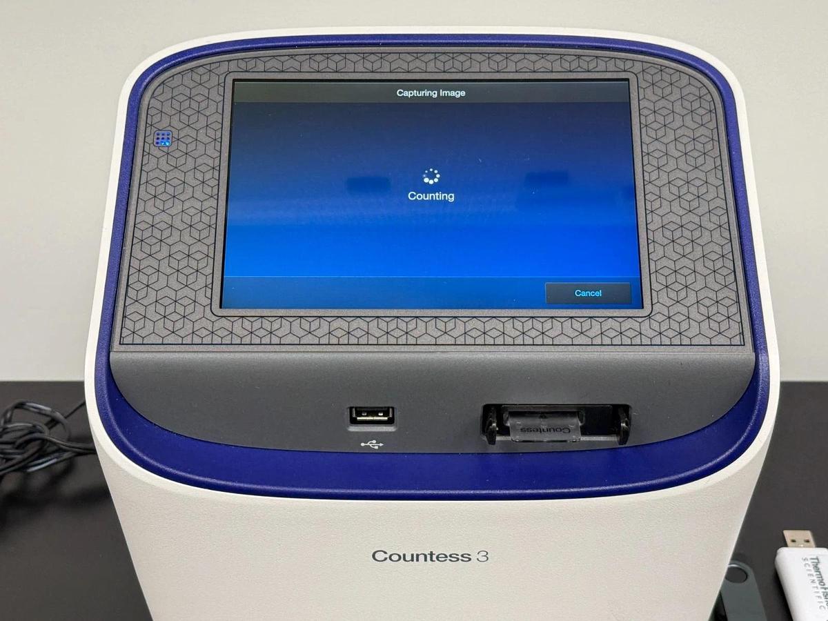 Used Thermo Invitrogen Countess 3 Automated Cell Counter w/Warranty