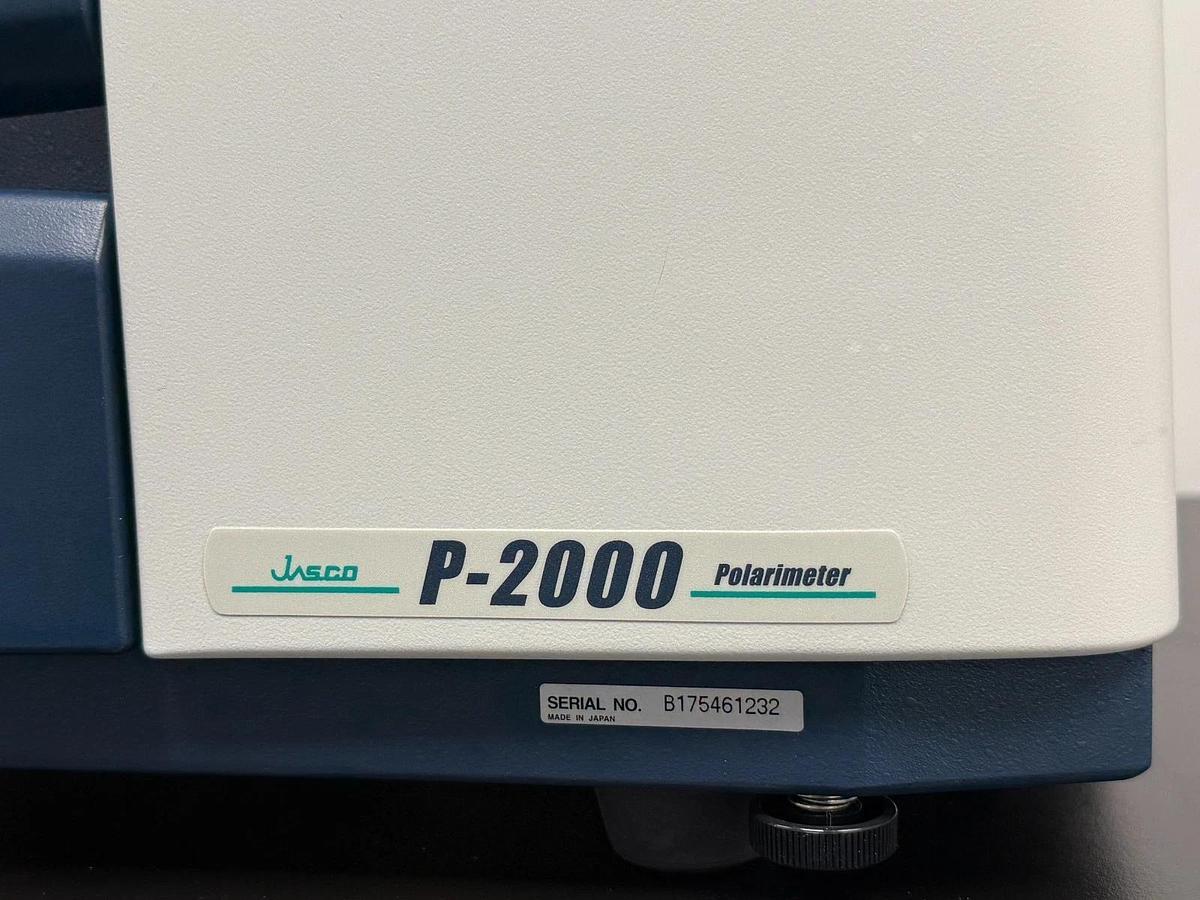 Used JASCO P-2000 Digital Polarimeter | Sodium Lamp 589 nm Automatic Benchtop