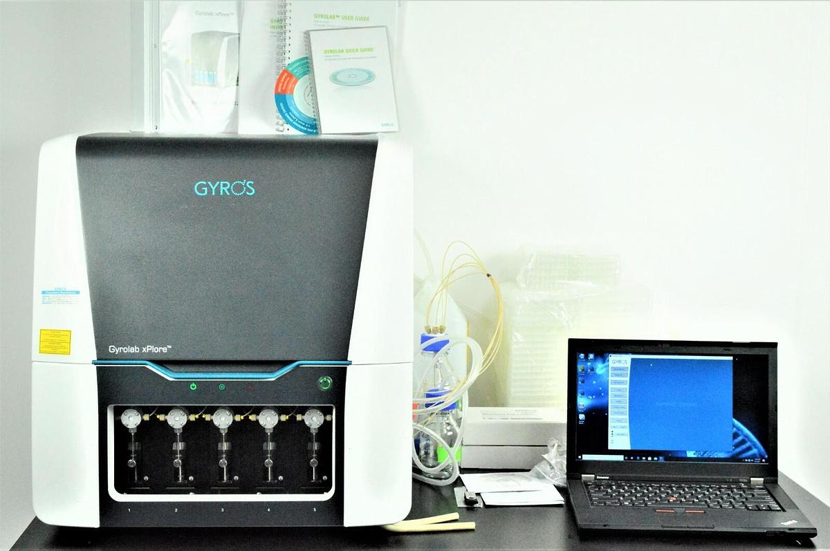 Used Gyros Gyrolab xPlore xPS nanoliter-scale immunoassay system