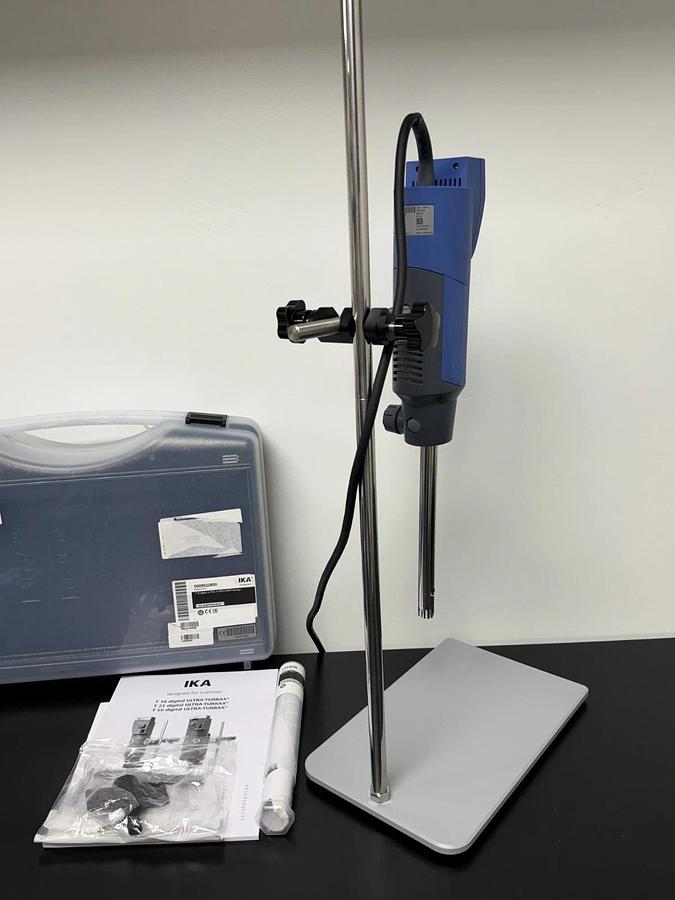 Used IKA T18 Digital ULTRA-TURRAX Homogenizer Disperser 220-240V | 10-1,500ml Tool