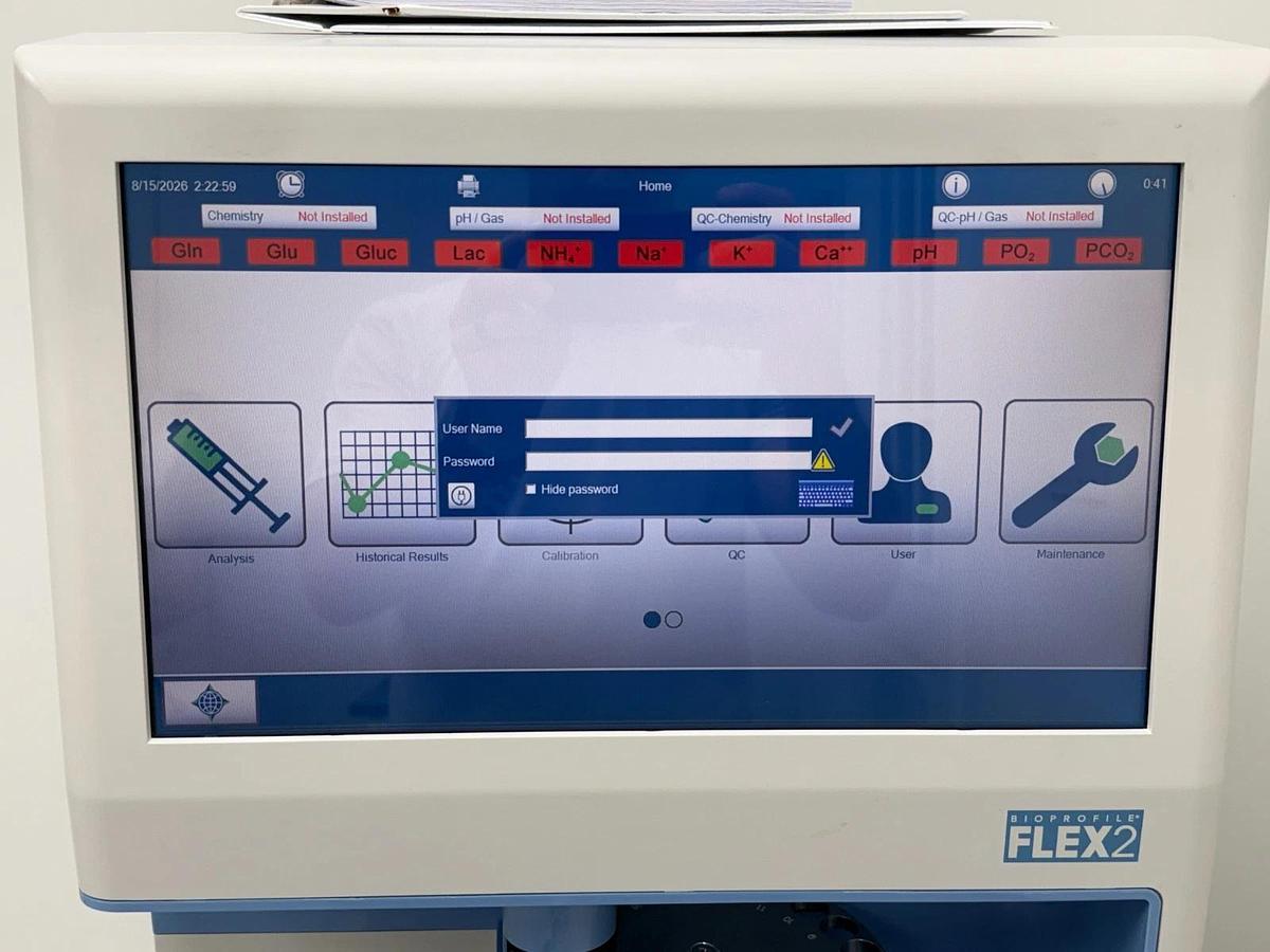 Used Nova Biomedical BioProfile FLEX2 Cell Culture Analyzer | 11-Parameter Chemistry