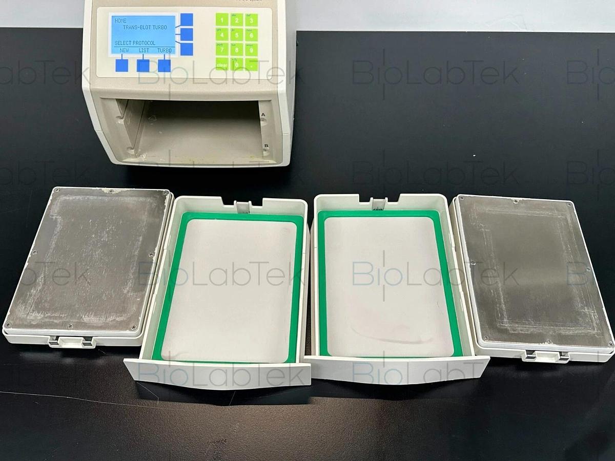 Used 2023 Bio-Rad Trans-Blot Turbo Transfer System 690BR with cassettes & warranty