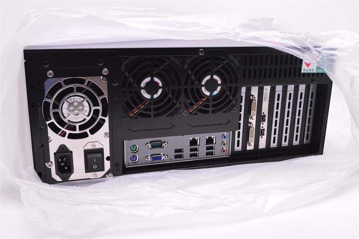 Used DATEC black EYE-4800B 19" industrial control rackmount server computer complete