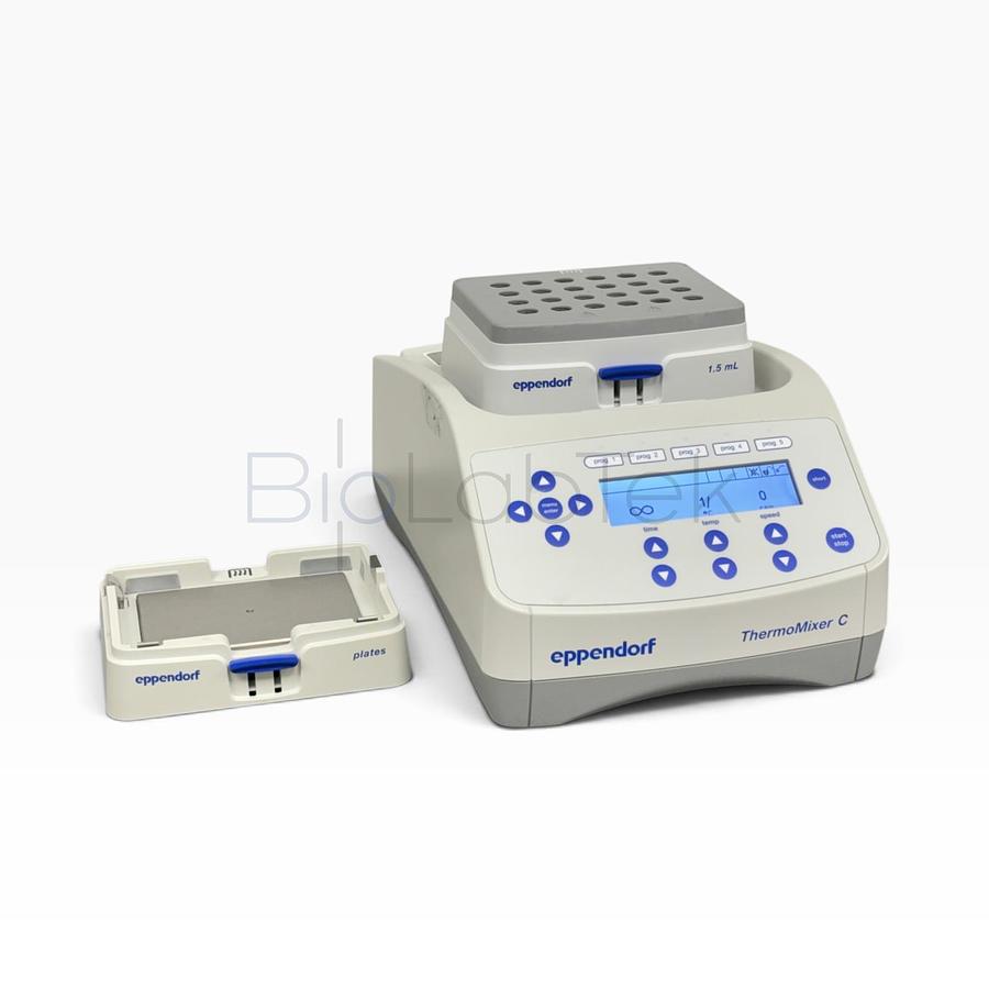 Used Eppendorf 5382 ThermoMixer C | 1.5 mL and Microplate SmartBlocks