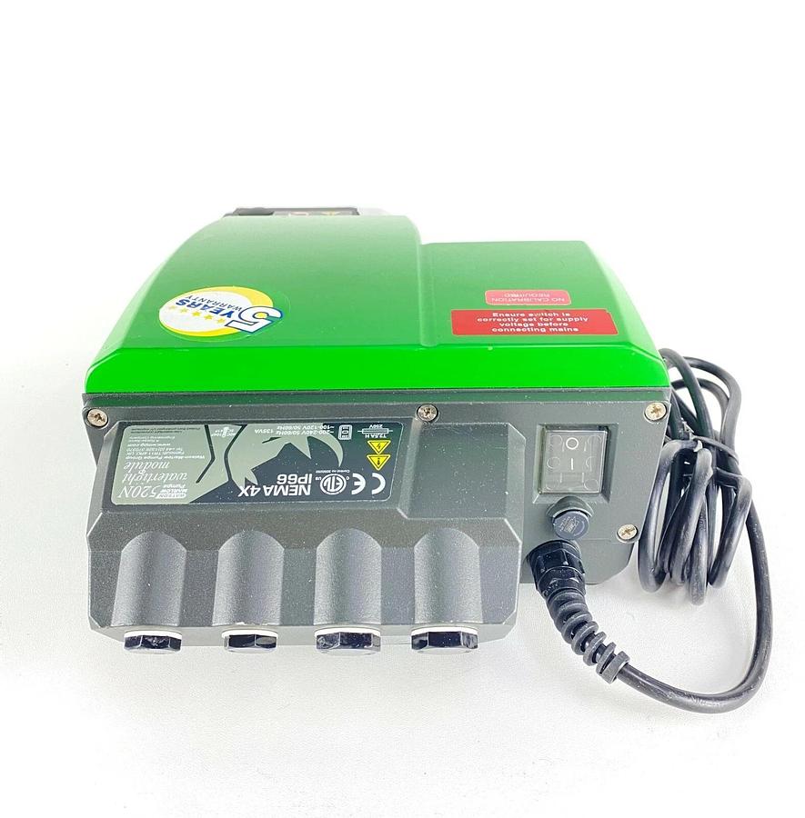 Used Watson Marlow 520DUN/R2 220RPM Peristaltic Process Pump w/ Pumphead NEMA 4X IP66