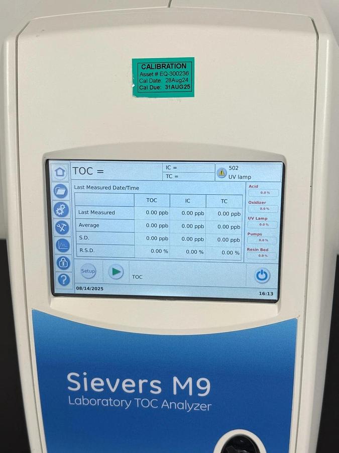 Used Veolia Suez GE Sievers M9 Lab TOC Analyzer