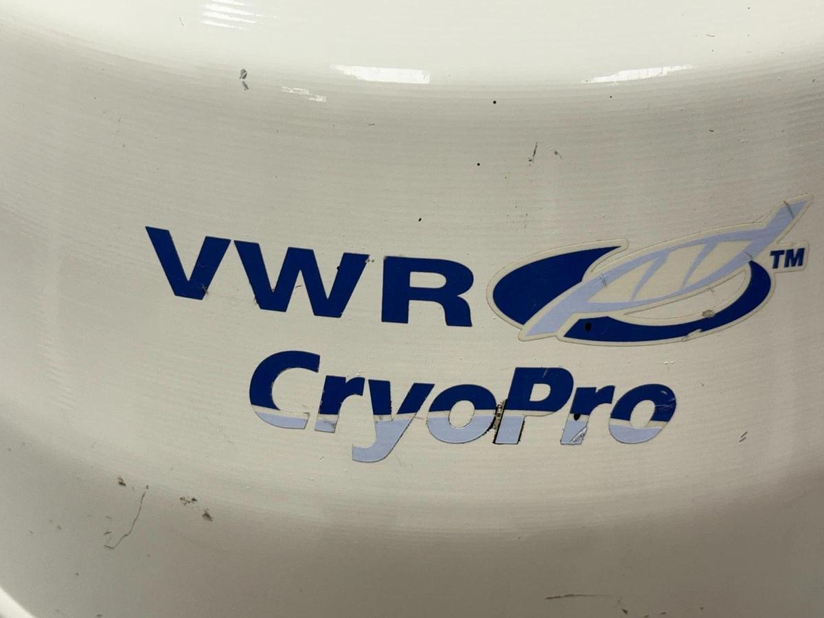 Used VWR CryoPro | Canister Cryogenic 20.5L Storage Vessel Tank | PN: CC-2