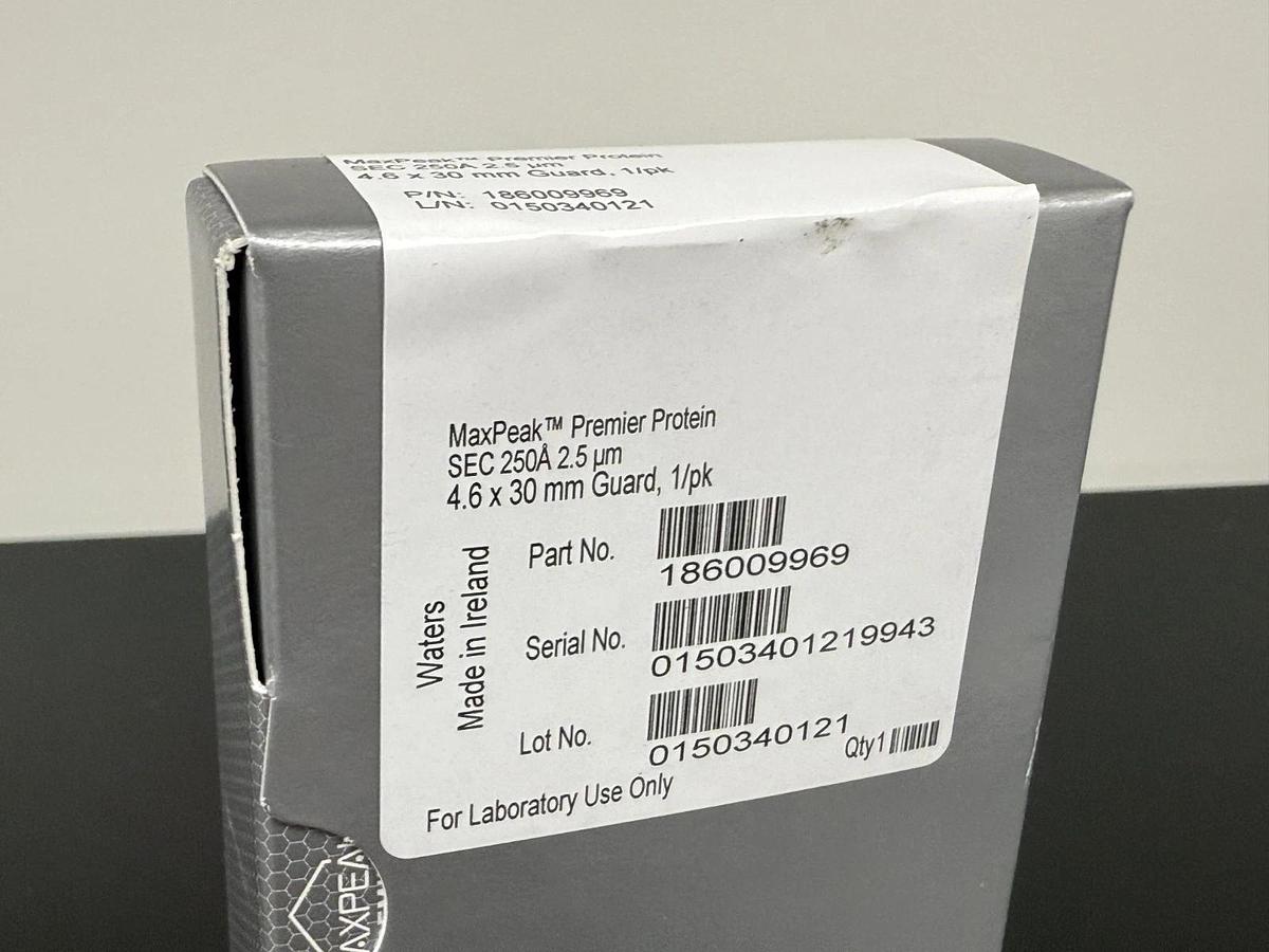 Used New sealed Waters MaxPeak premier Protein guard column SEC 250A 2.5um 4.6x30mm