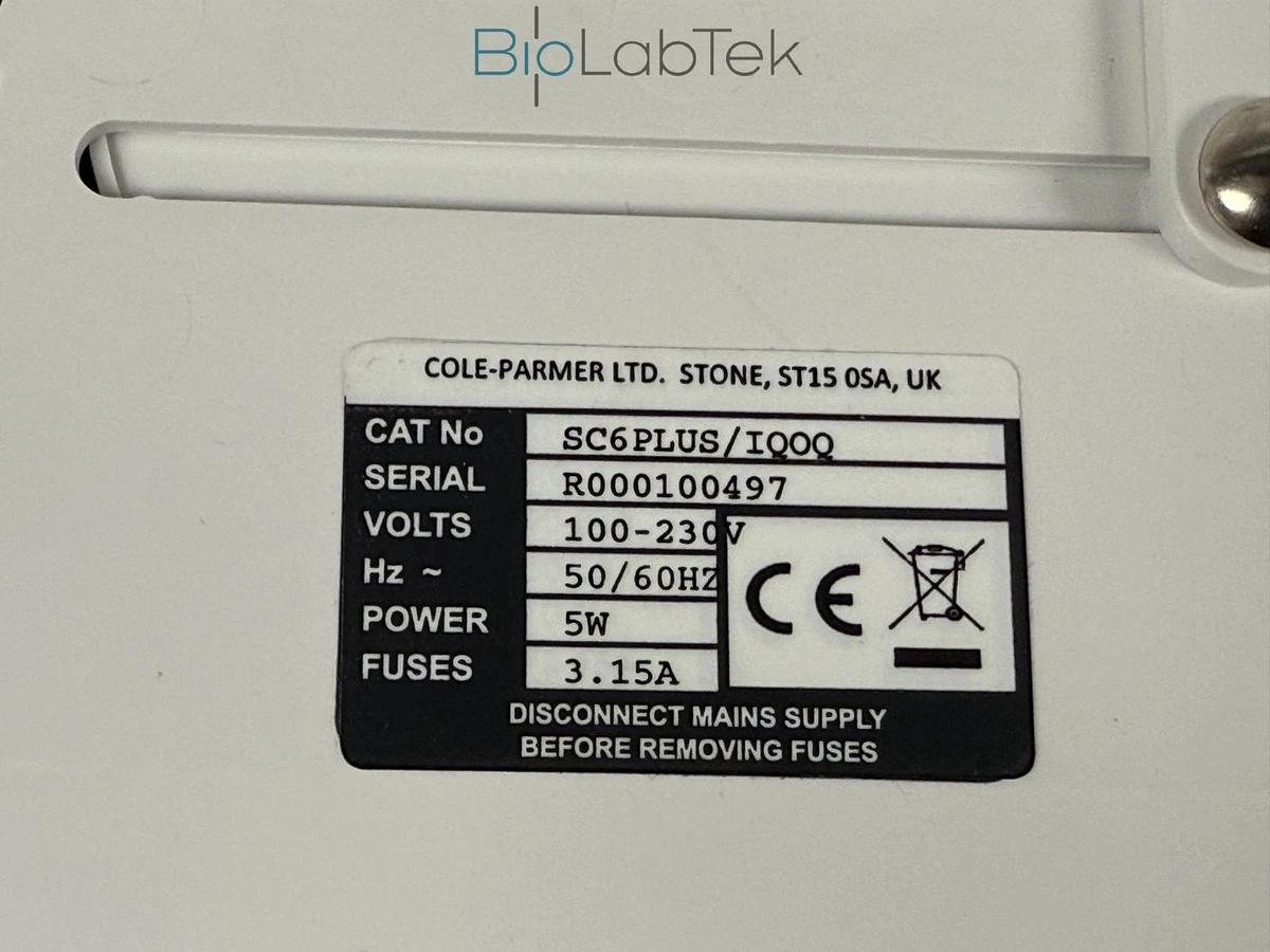 Used Cole Parmer SC6plus Digital Colony Counter