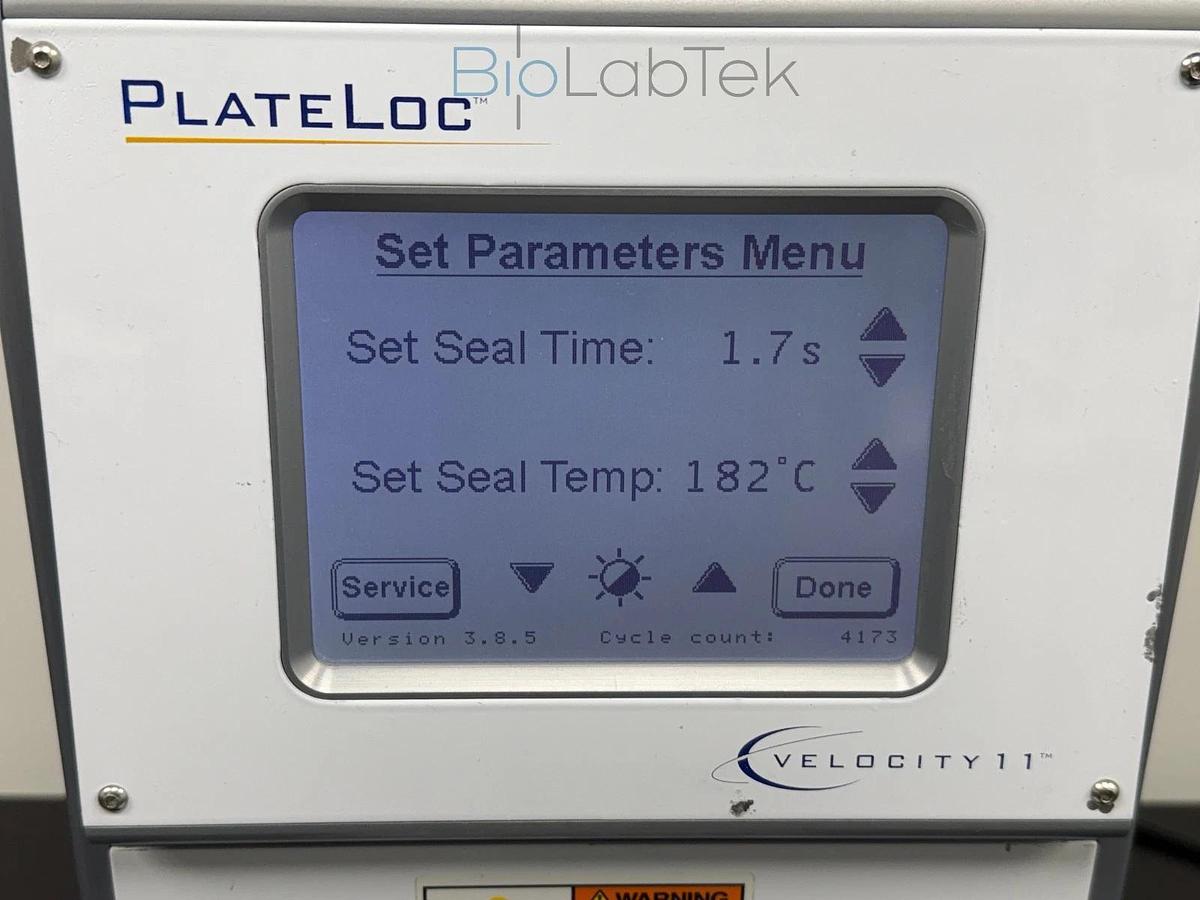 Used Agilent Velocity11 PlateLoc Thermal Microplate Sealer
