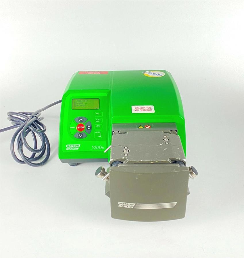 Used Watson Marlow 520DUN/L 220RPM Peristaltic Process Pump w/ Pumphead 15Z 715N V80