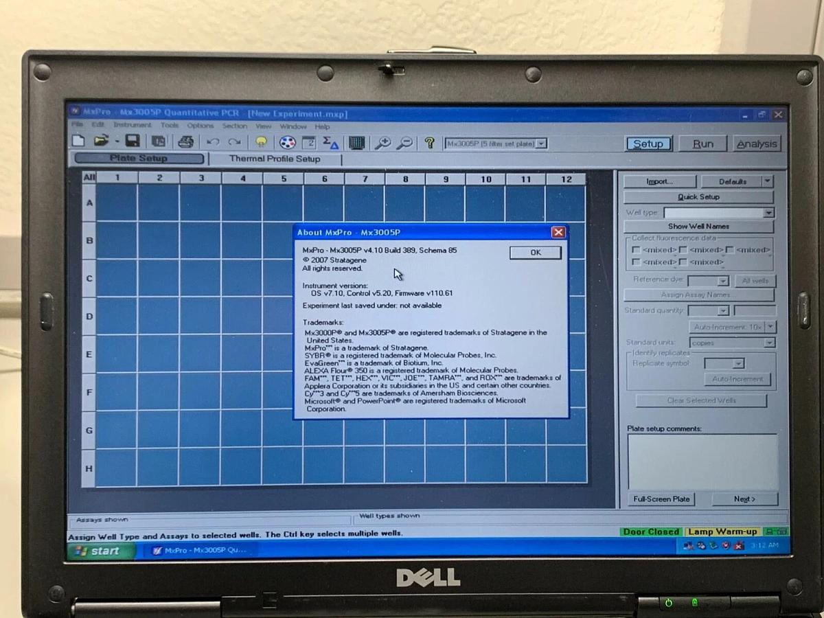 Used Agilent Stratagene Mx3005p multiplex quantitative real-time PCR system