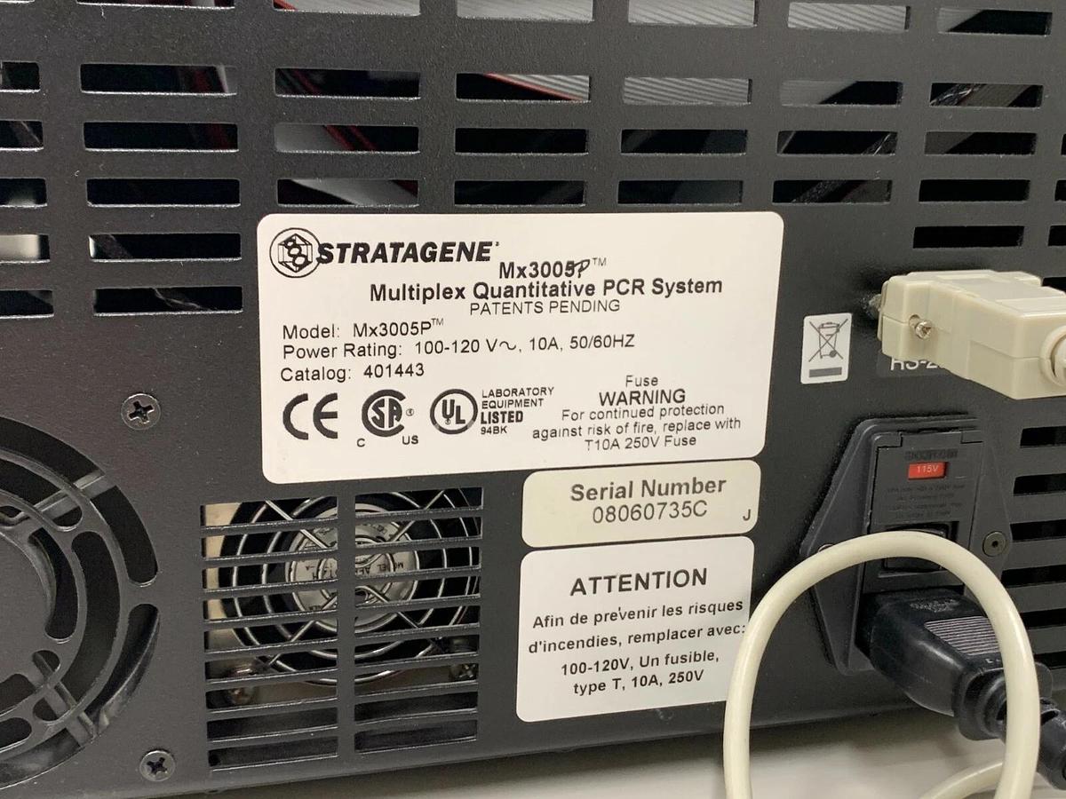 Used Agilent Stratagene Mx3005p multiplex quantitative real-time PCR system