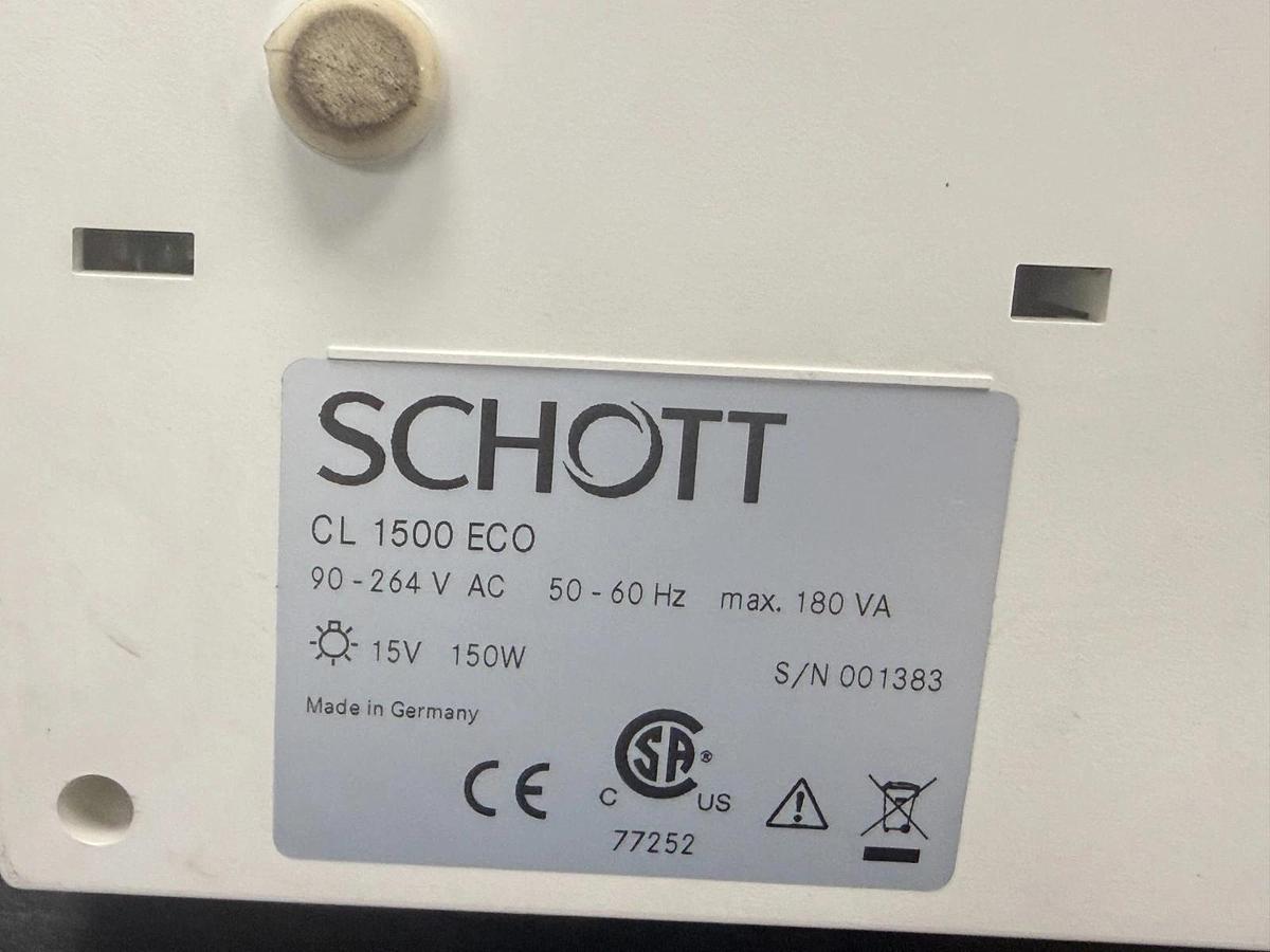 Used Zeiss SteREO Discovery.V8 Stereo Zoom Microscope | Plan S 1.0x Schott CL 1500