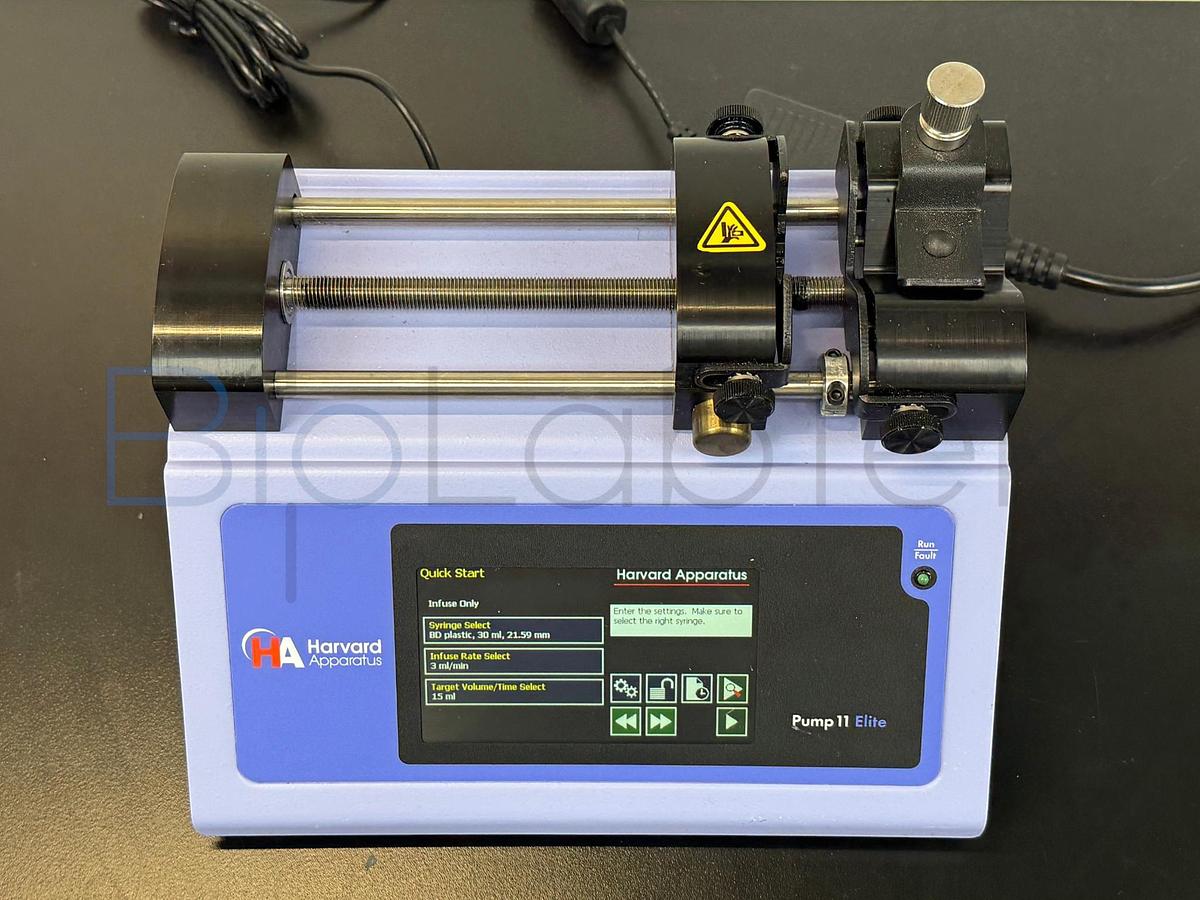 Used Harvard Apparatus Pump 11 Elite Syringe Pump | Single Syringe Infuse Only