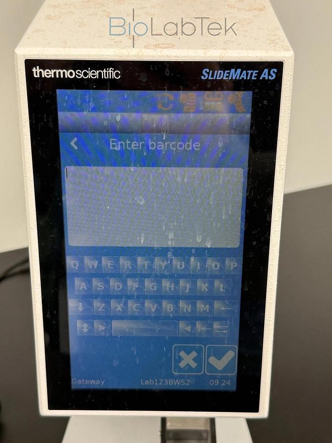 Used Thermo SlideMate AS Histology Slide Printer w/ Delivery System