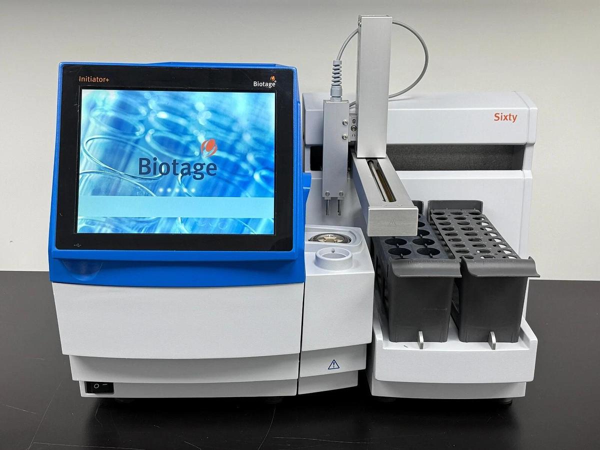 Used Biotage Initiator+ plus Microwave Synthesizer & robot sixty