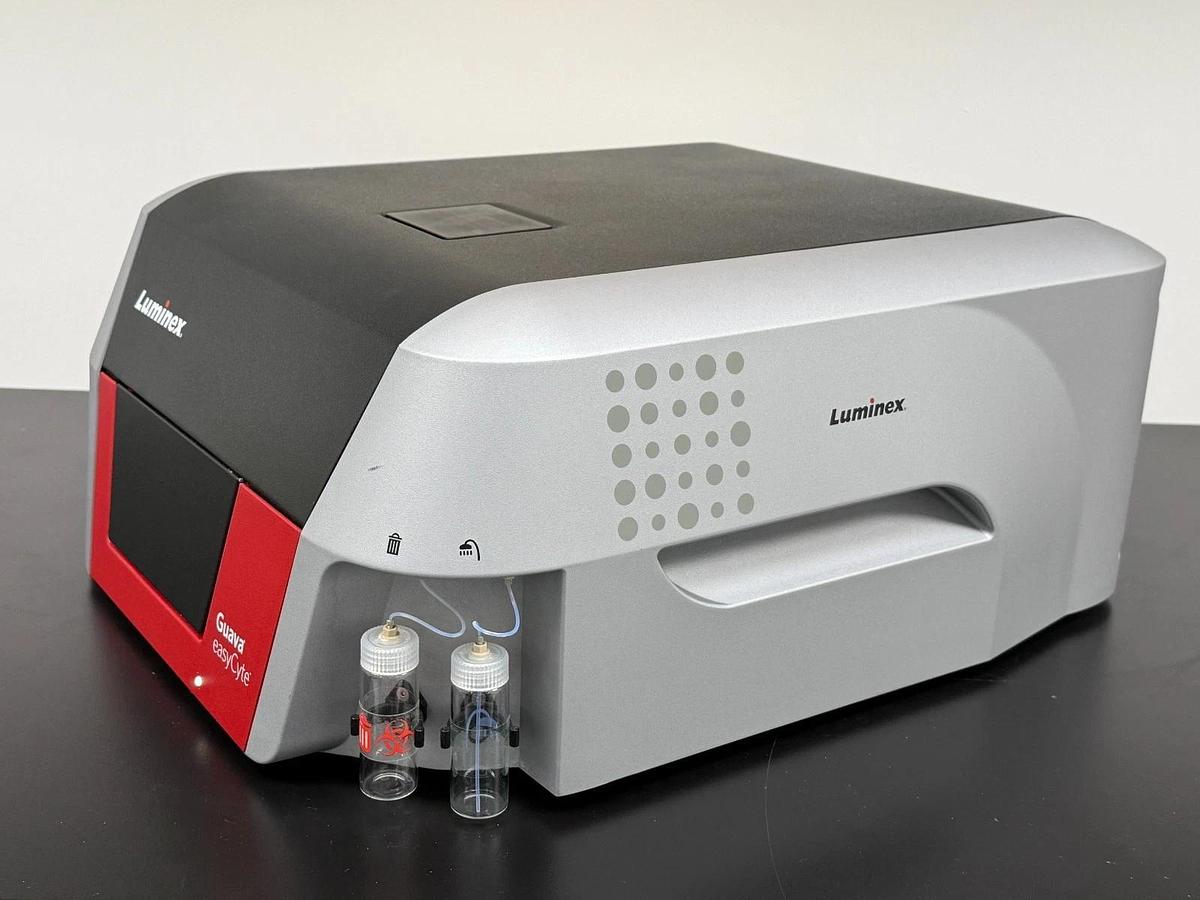 Used Luminex Guava EasyCyte HT Flow Cytometer | Benchtop 96-Well Microcapillary