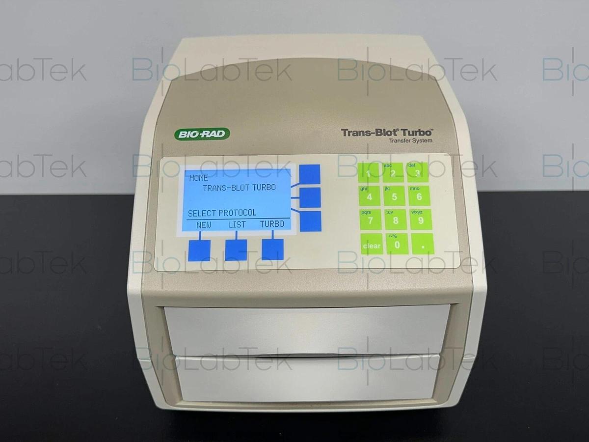 Used 2023 Bio-Rad Trans-Blot Turbo Transfer System 690BR with cassettes & warranty