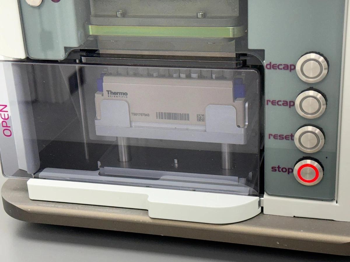 Used Thermo Capit-All 96-tube Matrix rack Screwtop cap Capper Decapper