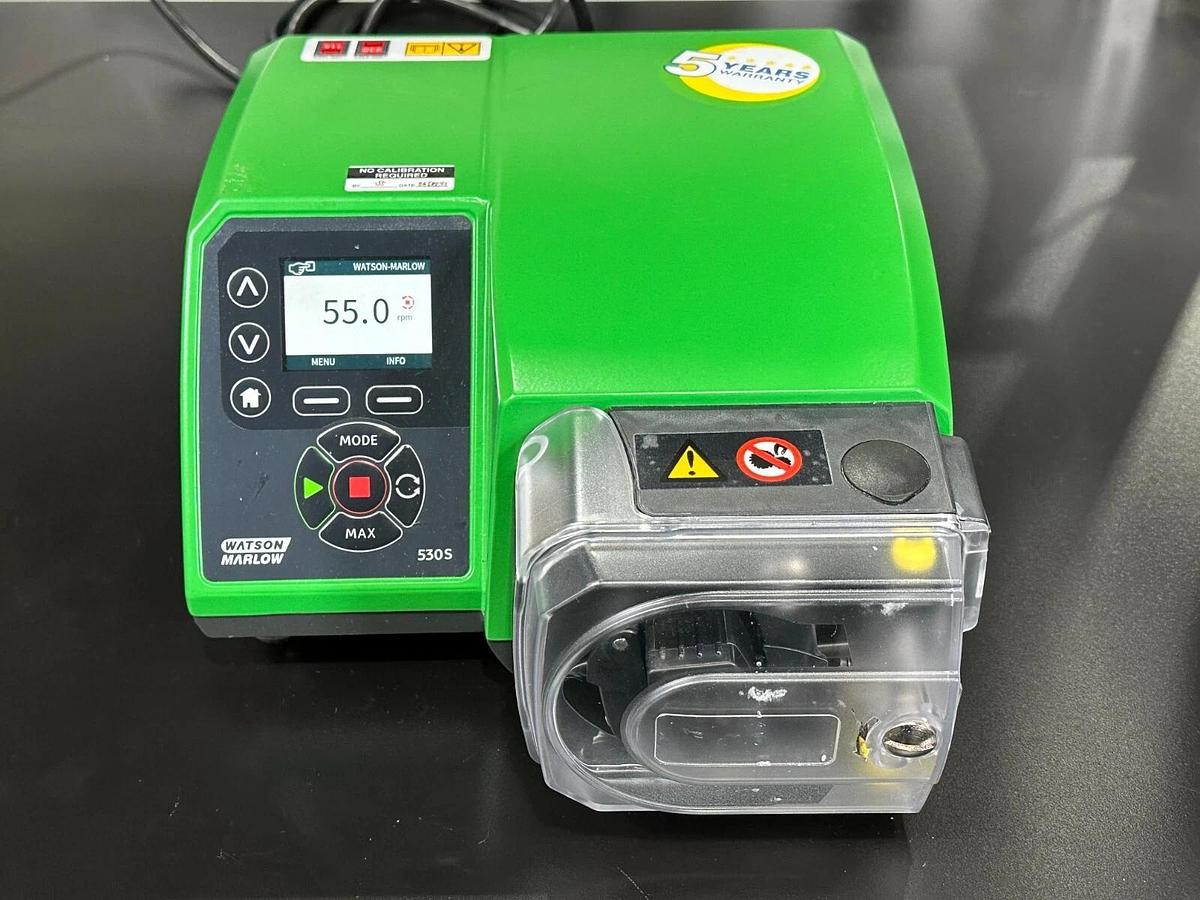 Used Watson Marlow 530S IP66 Peristaltic Process pump with 1.6mm head