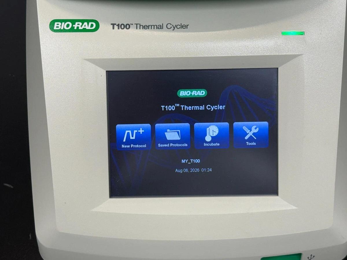 Used Bio-Rad T100 PCR 96-Well Thermal Cycler | Low Hours 2022
