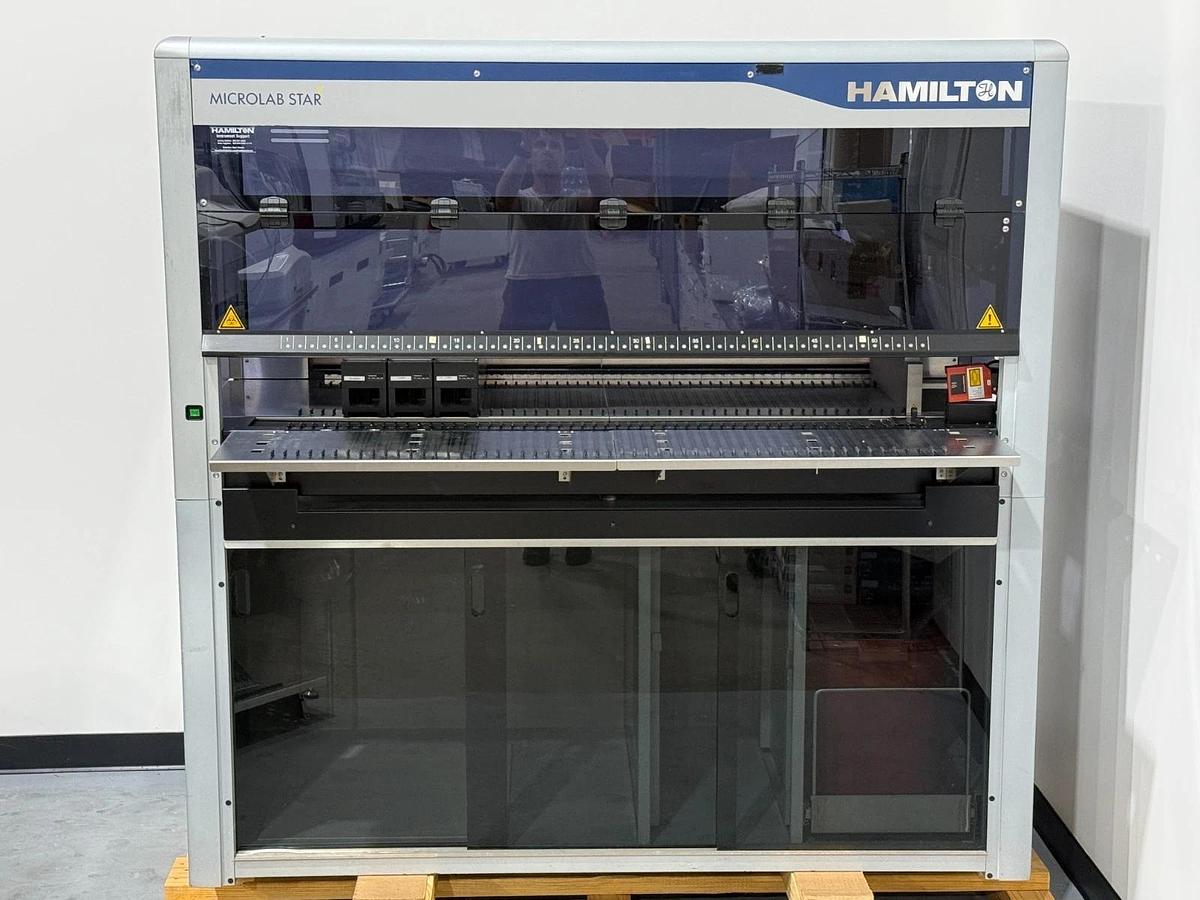 Used Hamilton Microlab STAR SPAN-12 Channel Automated Liquid Handler | Autoloader