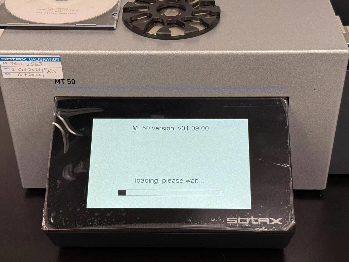 Used Sotax Pharmatron MultiTest 50 G2 MT50 tablet hardness tester