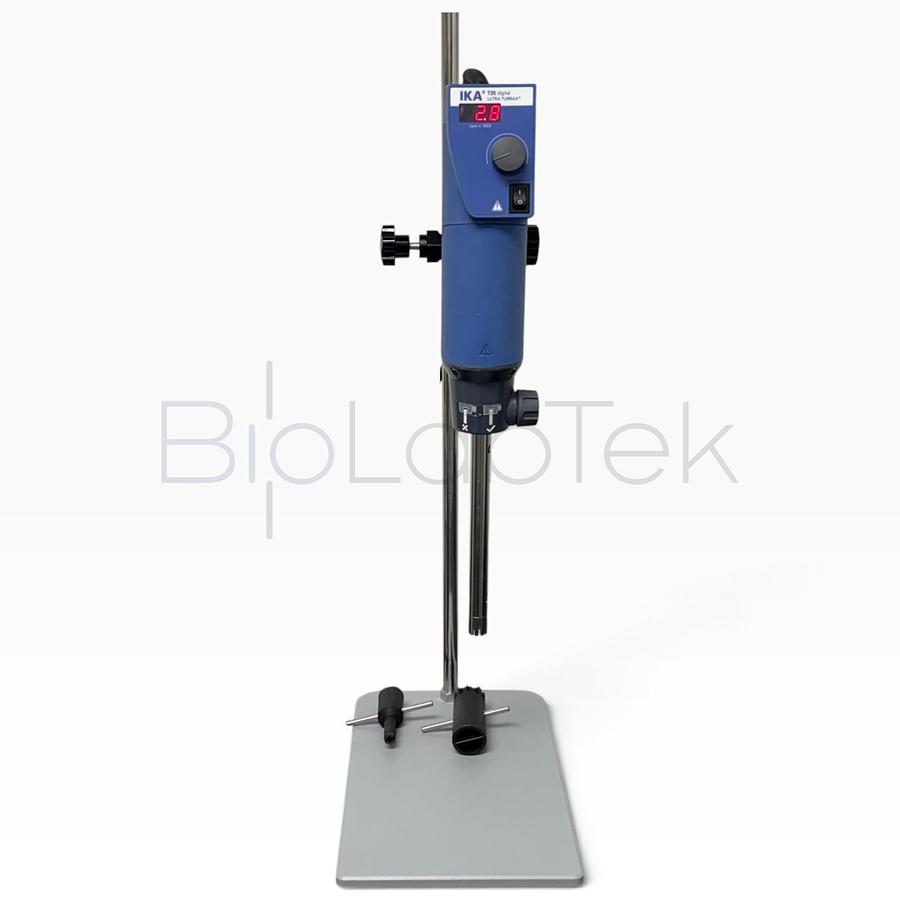 Used IKA T25 Digital ULTRA-TURRAX Homogenizer Disperser with 10-1500ml Tool & Stand