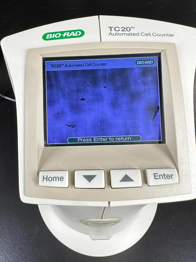 Used Bio-Rad TC20 Automated Cell Colony Counter Viability Analysis 508BR w/Warranty