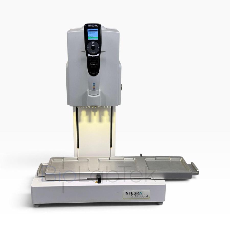 Used INTEGRA VIAFLO 96 Electronic Pipetting System 10-300µl 96-Channel Head Benchtop