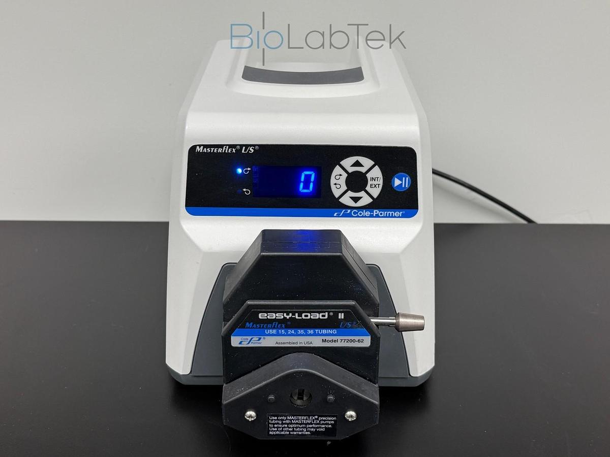 Used Cole-Parmer Masterflex L/S Peristaltic Tube Pump with easy-load head 77200-62